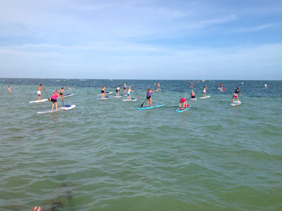 Hemingway/Lazy Dog Outfitters Paddle Board Race